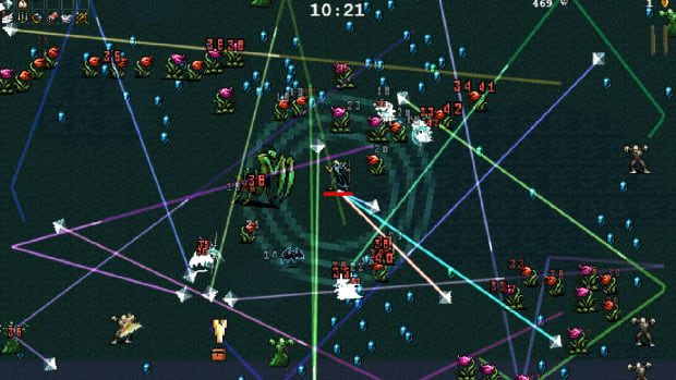 Vampire Survivors screenshot.